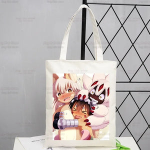 |ノベルティ用品 | メイドインアビス キャンバストートバッグ | 34×38c