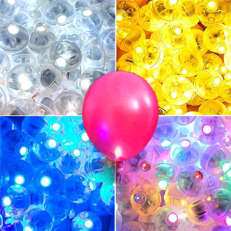 イベント・ハロウィン装飾｜ミニLEDボールランプ(10pcs～100pcs)