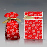 イベント・クリスマス装飾｜ビニール製 クリスマス柄ギフト用バッグ(5個入)