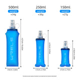 |イベント・ノベルティ用品 | 折りたたみ式ソフトフラスク | 150ml/250ml/500ml