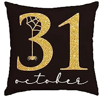 イベント・ハロウィングッズ｜リネンスクエアクッションカバー