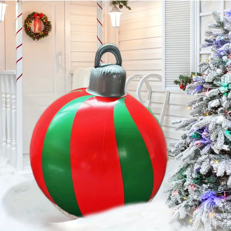 イベント・クリスマス装飾｜40cm PVCデコレーションボール