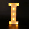 LED文字ライト【アルファベット・数字型】（電池式）