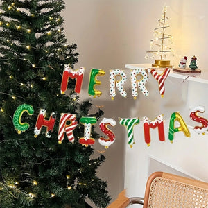 イベント・クリスマス装飾｜クリスマスレター アルミフィルムバルーン