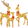 【イベント・クリスマス装飾】屋外用LDEライト付きトナカイセット(3体)
