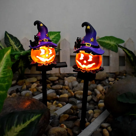 イベント・ハロウィングッズ｜ソーラーハロウィンゴーストライト 屋外用防水デコレーション