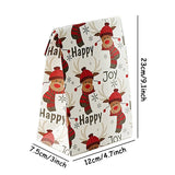 イベント・クリスマス装飾｜クリスマス柄紙製ギフトバッグセット(5/10個入)