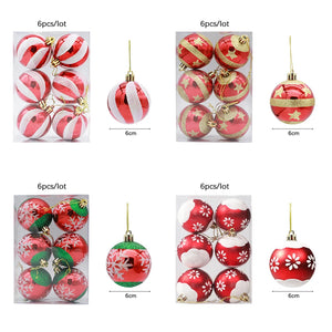 イベント・クリスマス装飾｜ボールオーナメント ゴールドレッド