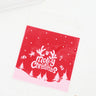 イベント・クリスマス装飾｜クリスマス柄ギフトバッグセット(100個入)
