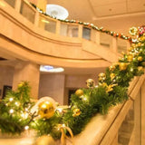 イベント・クリスマス装飾｜LED付き2.7mクリスマスガーランド