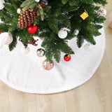 イベント・クリスマス装飾｜ホワイト クリスマスツリースカート 45/90/122cm