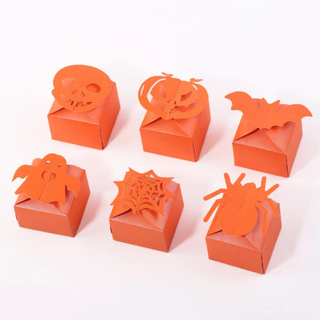 【イベント・ハロウィングッズ】12個入り 3Dペーパーギフトボックス