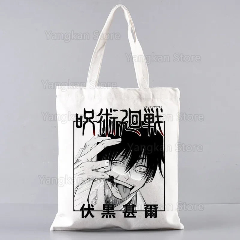 |ノベルティ用品 | 呪術廻戦キャンバストートバッグ |34x40c