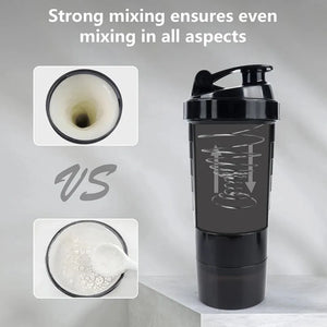 |イベント・ノベルティ用品 | 3層構造プロテインシェイカーボトル |500ml