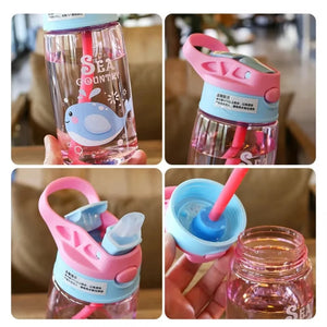|イベント・ノベルティ用品  | 子供用 ストロー付ボトル | 480ml