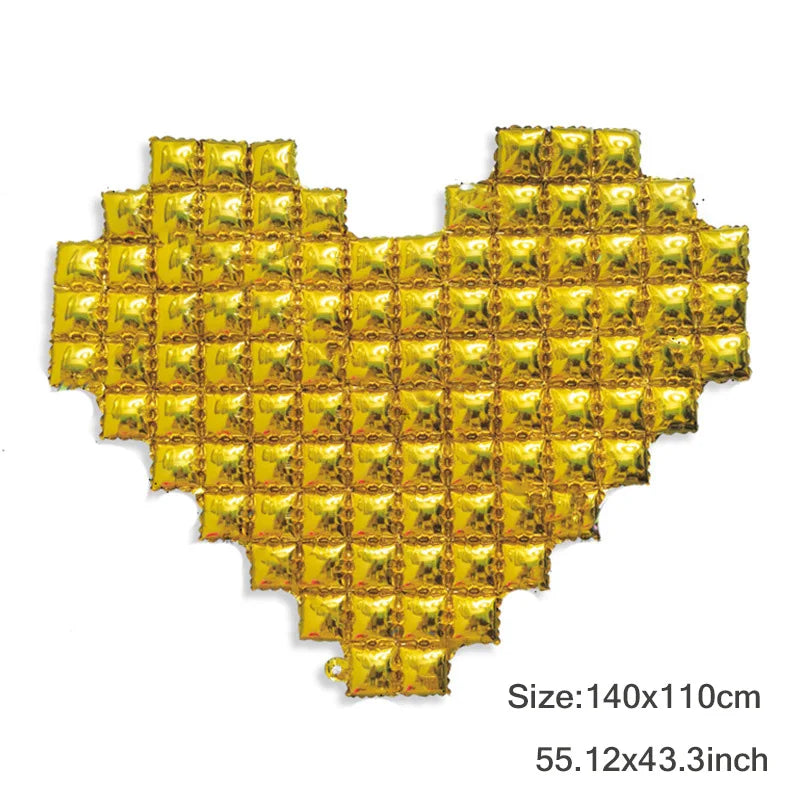 ハート型バルーン バレンタインデー装飾