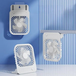 |イベント・ノベルティ用品 |  USB充電 マグネット付き 4段階 風量調節可！扇風機
