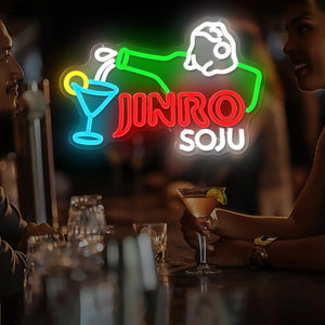 Jinro SOJU 焼酎LEDネオンサイン