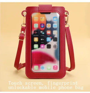 |イベント・ノベルティ用品 | タッチスクリーン対応スマホショルダーバッグ | W11×H20×D2㎝