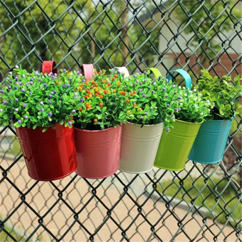 10色・メタルアイアンフラワー・壁掛け・植物