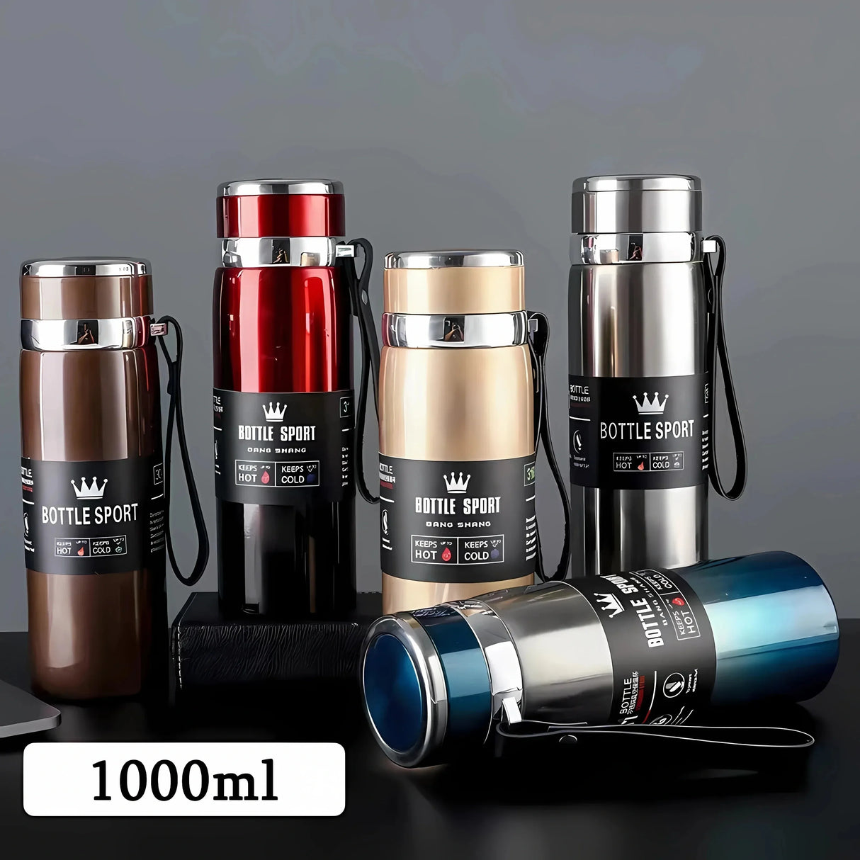 |イベント・ノベルティ用品 |ステンレス保温ウォーターボトル | 1000ml