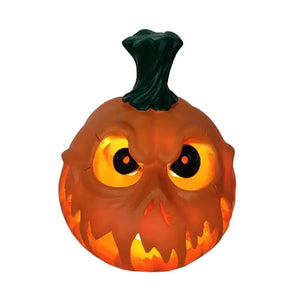 ハロウィン用スカルデザインかぼちゃライト