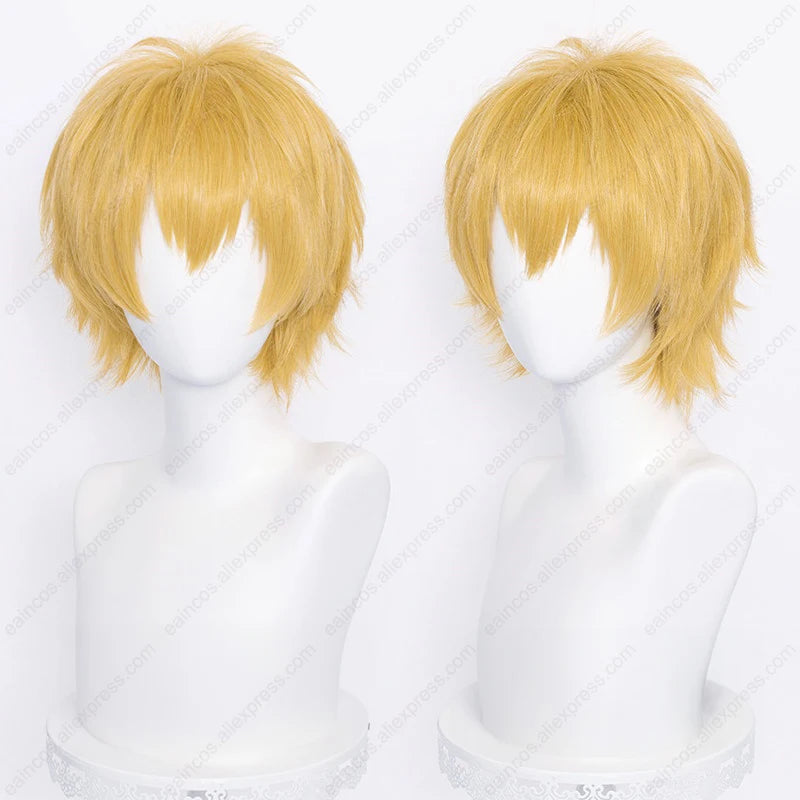 イベント・ハロウィングッズ｜デンジ風コスプレ用 耐熱ウィッグ（30c）
