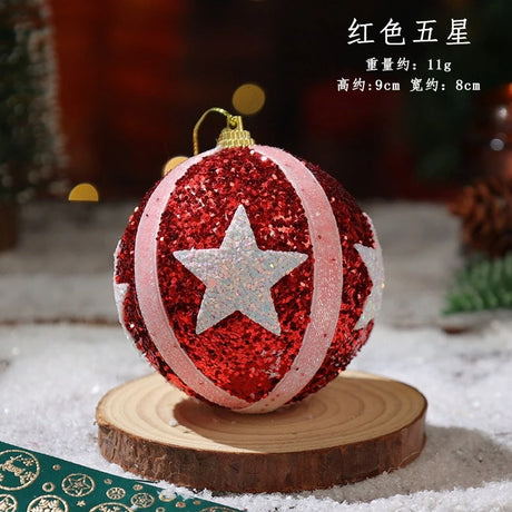 イベント・クリスマス装飾｜カラフルフォームボールオーナメント