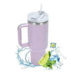 |イベント・ノベルティ用品 | ハンドルストロー付ステンレス断熱ボトル | 1200ml