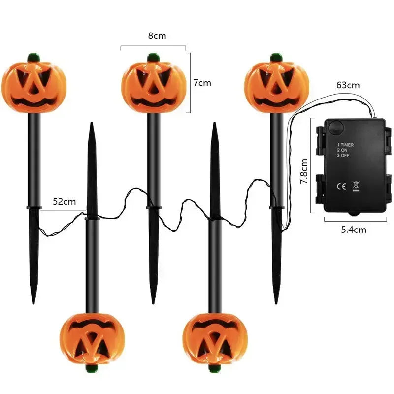イベント・ハロウィングッズ｜ソーラーかぼちゃランタンライト