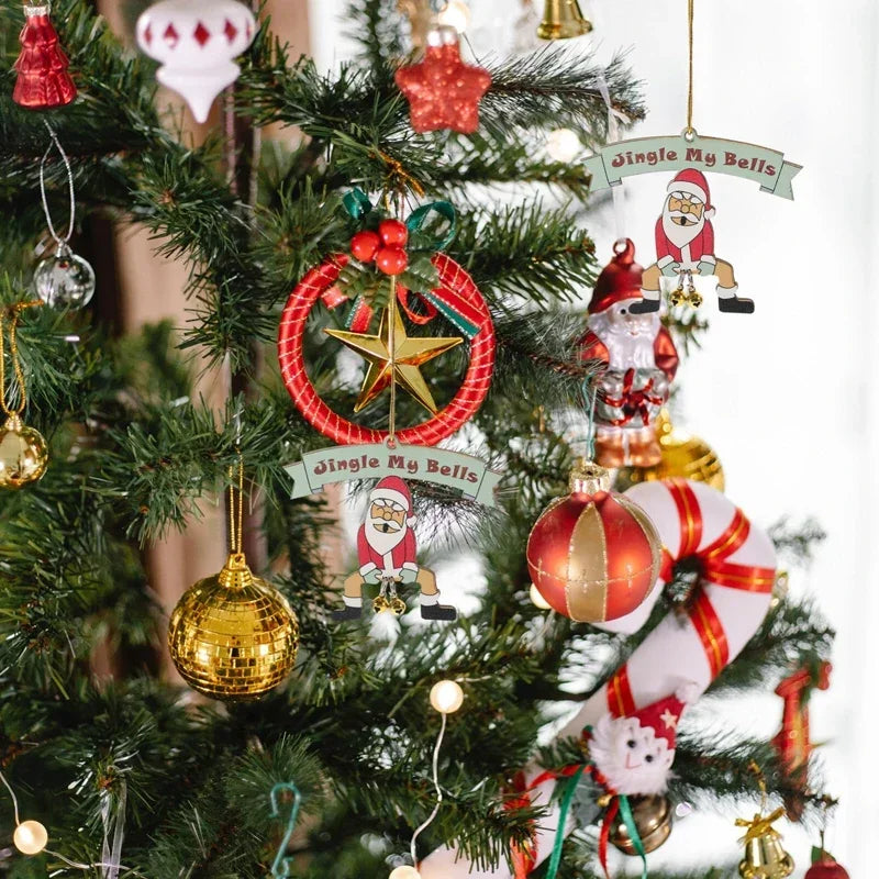 イベント・クリスマス装飾｜オーナメント アクリルサンタベル