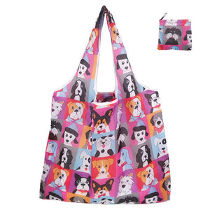 |ノベルティ用品 | 大容量・折りたたみ式プリントエコバッグ | 46×40c