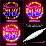 Come In! We Are Open　LEDネオンサイン（ネオン看板）