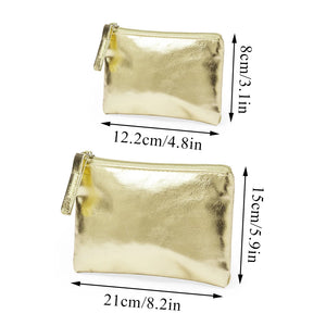 |イベント・ノベルティ用品 | 防水PUレザー ミニコインケース | W12.2×H8cm/W21×H15cm