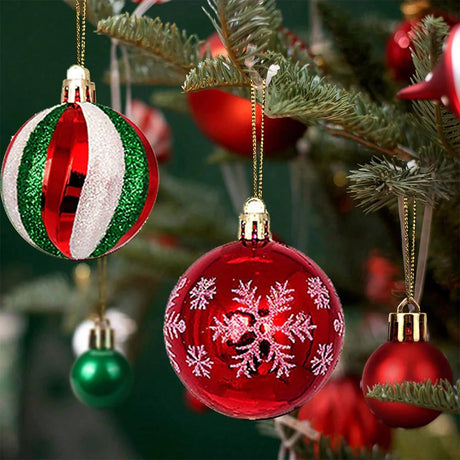 イベント・クリスマス装飾｜クリスマスツリー用吊り下げボール44個セット