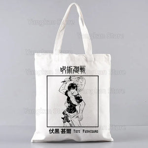 |ノベルティ用品 | 呪術廻戦キャンバストートバッグ |34x40c