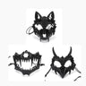 イベント・ハロウィングッズ｜ホラー系スカル型風マスク