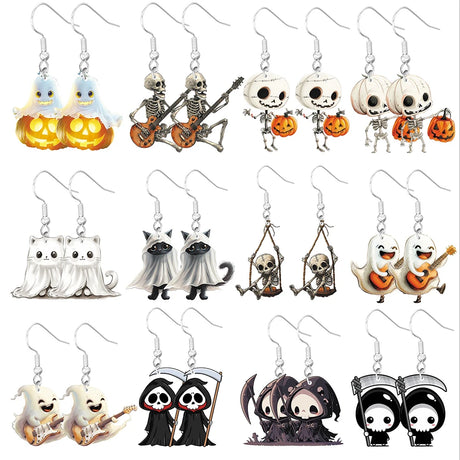 イベント・ハロウィングッズ｜ハロウィンデザインピアス