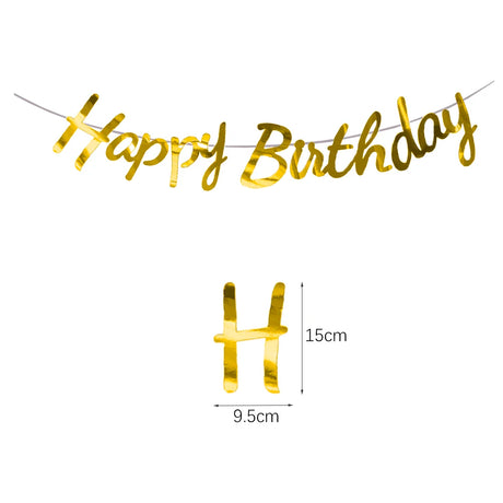 【パーティー用装飾】誕生日用バナー