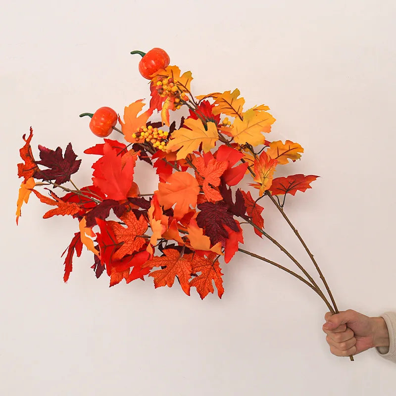 イベント・ハロウィングッズ｜70cm 秋色メープルリーフ
