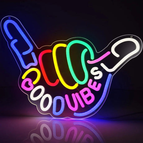 Good Vibes LEDネオンサイン（ネオン看板）