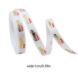 バレンタインデー用ハート柄片面プリントリボン