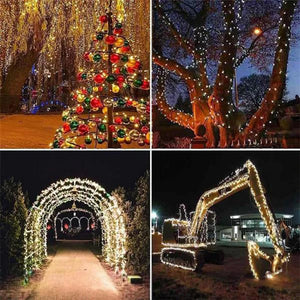 イベント・クリスマス装飾｜防水 ソーラー式 ストリングライト