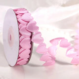 バレンタインハートサテンリボン 10ヤード