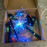 イベント・クリスマス装飾｜ソーラー充電式 LEDクリスマスツリーライト(50㎝)