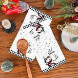イベント・クリスマスグッズ｜クリスマス柄キッチンタオルセット(1枚/２枚)