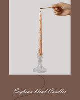 ヨーロピアンスタイルのロングキャンドル