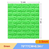 【DIY用】レンガ風ステッカー 70x77cm(5pcs/10pcs）