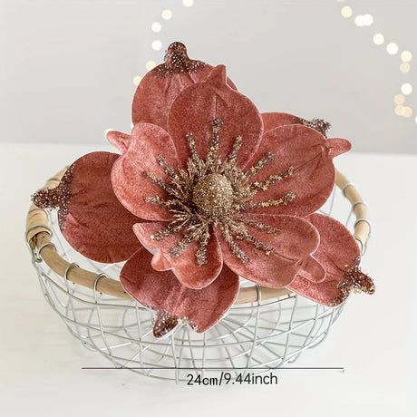 【クラフト・インテリア装飾】可愛い温かみある造花（５色展開）