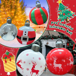 イベント・クリスマス装飾｜40cm PVCデコレーションボール